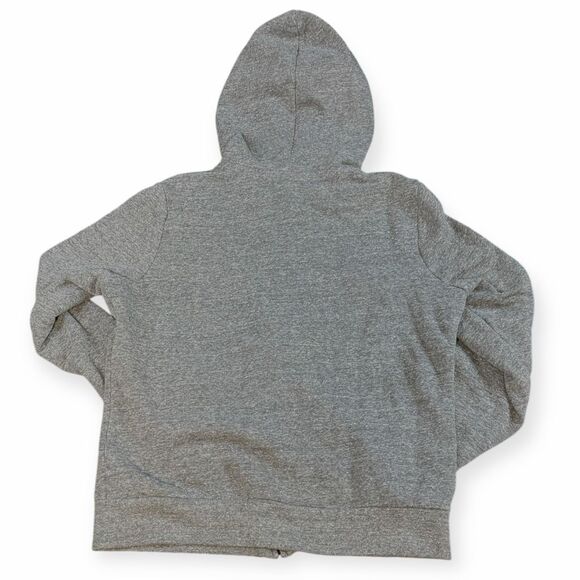 PINK Victoria’s Secret Women’s Gray Long Sleeve Full-Zip Hoodie Size Medium - Picture 2 of 4